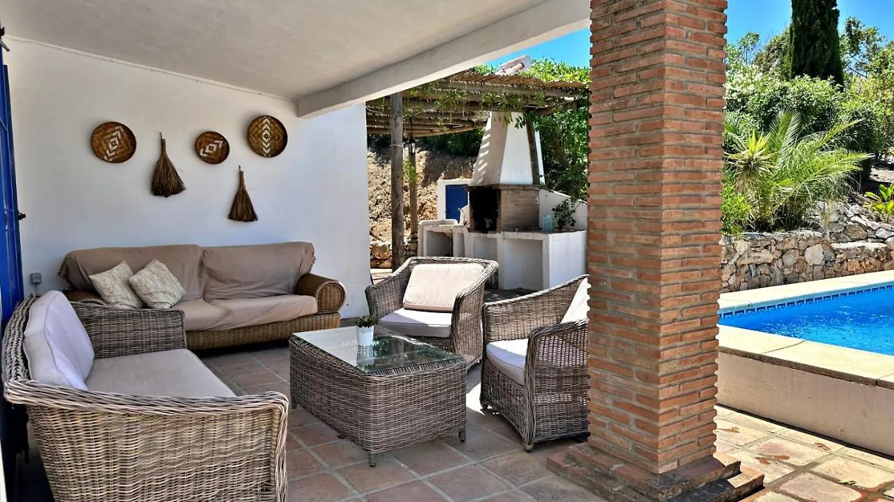 Villa Casa Rural Liviana, Piscina Barbacoa Y Preciosas Vistas Malaga By Andaraholidays Competa